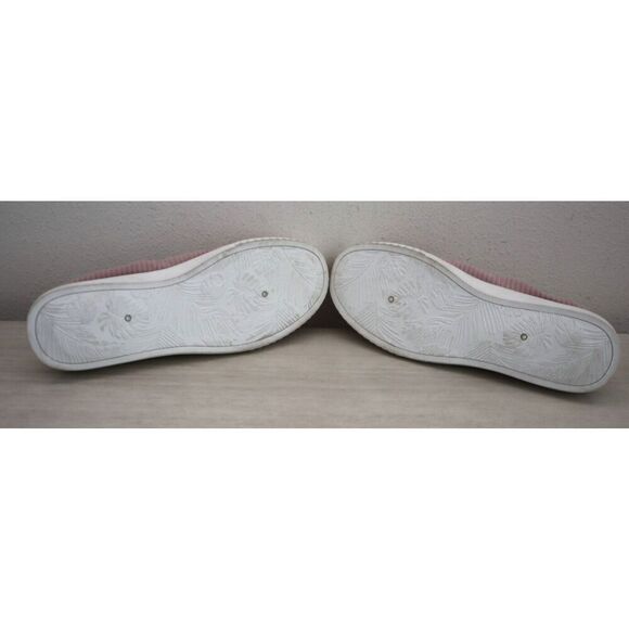 Tommy Bahama 424416 Women's Sz 9.5 Mauve Fabric Slip-On Casual Shoes - Picture 4 of 8